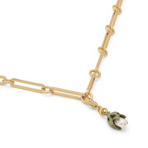 Pearl drop charm by Michael Michaud